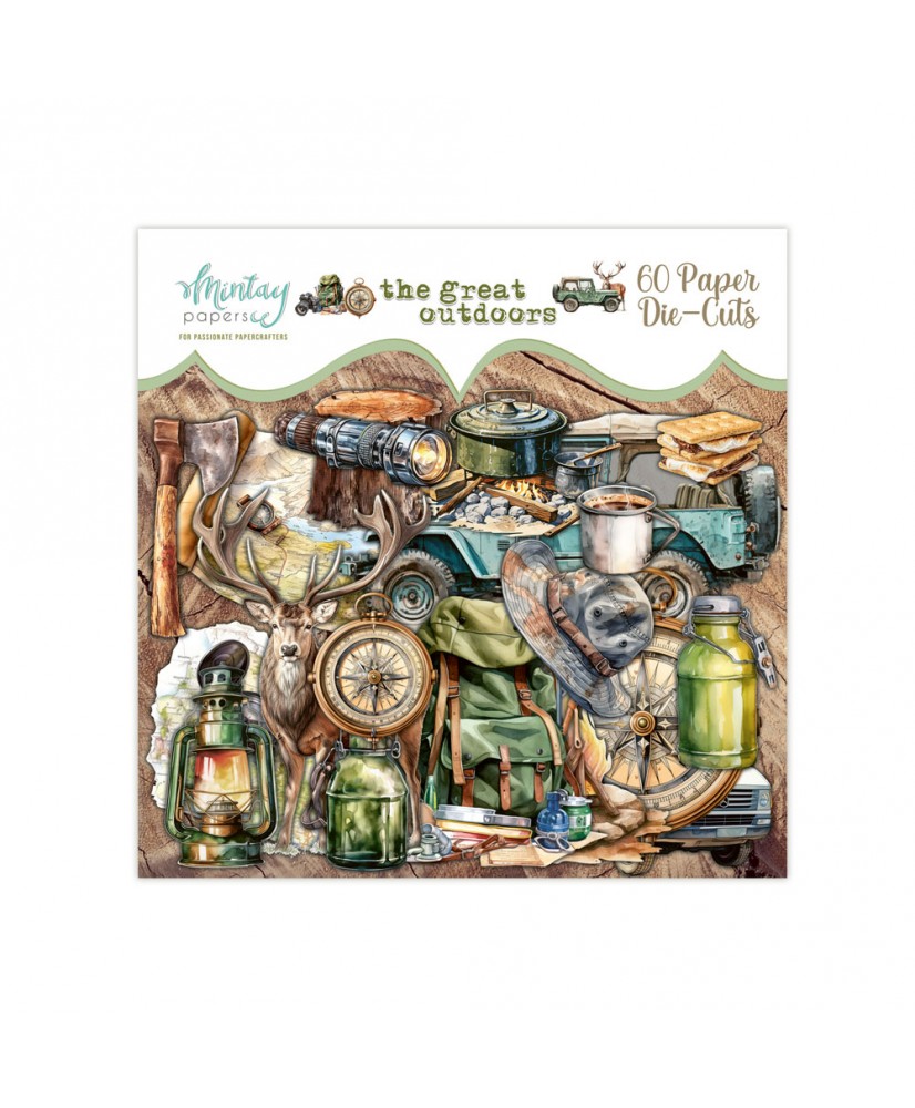 The Great Outdoor - Paper Die-Cut,60pcs