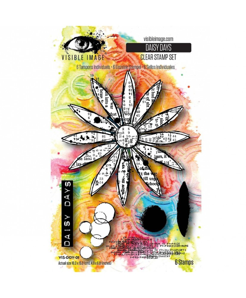 Visible Image Daisy Days 4in x 6in Stamp Set