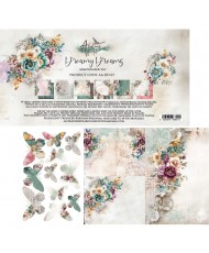 Dreamy Dreams- Scrapbooking paper set 12x12 6Pg