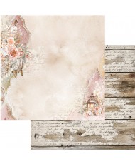 Romantic Boho - Scrapbooking paper set 12x12 6Pg