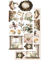 In silence -  Set SELF-CUTTING 6X12 6 Sheets