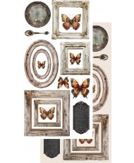 In silence -  Set SELF-CUTTING 6X12 6 Sheets