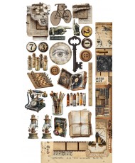 In silence - Set SELF-CUTTING 6X12 6 Sheets