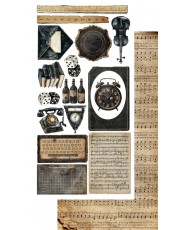 In silence - Set SELF-CUTTING 6X12 6 Sheets