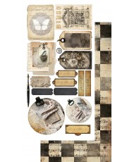 In silence - Set SELF-CUTTING 6X12 6 Sheets