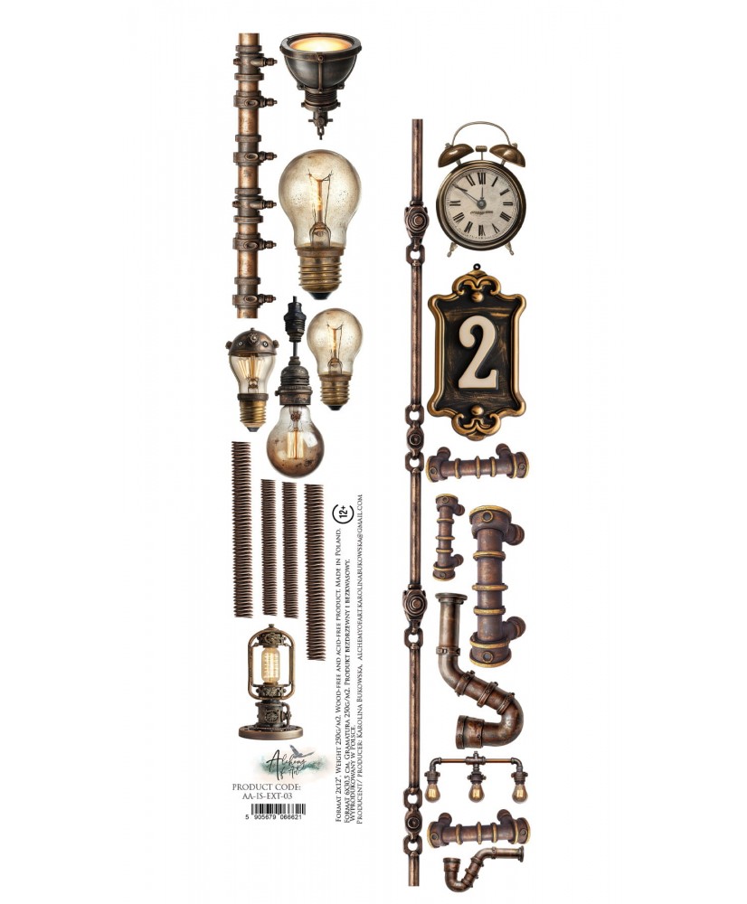 In silence - STRIP 2X12 INCHES