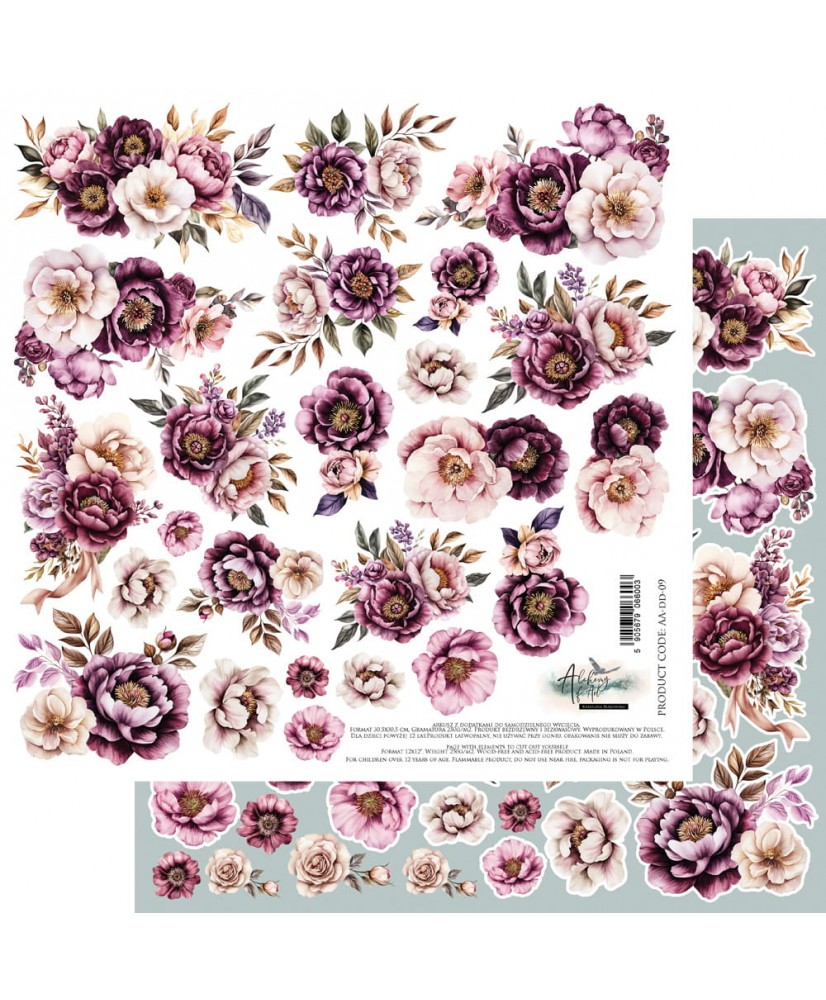 Dreamy Dreams - DIY cutout sheet 12x12