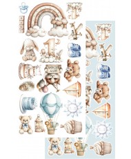 The Baby Boy - DIY Cut-Out Set 6x12