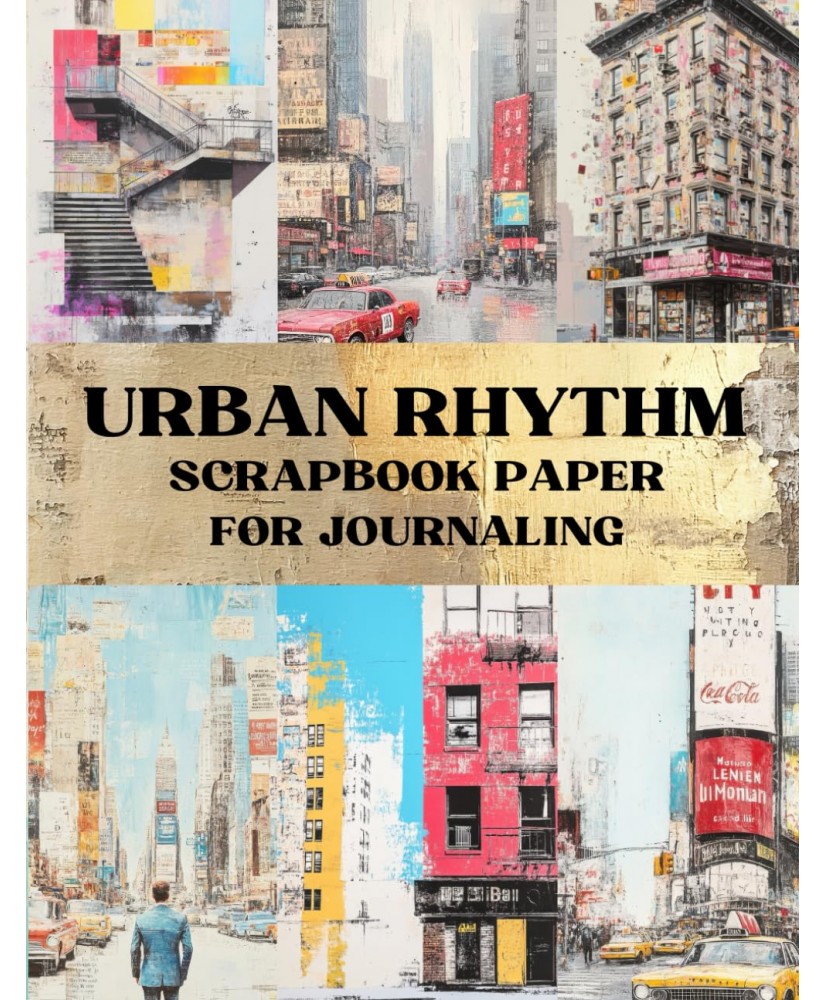 Urban Rhythm Scrapbook Paper 20 double sided Pages