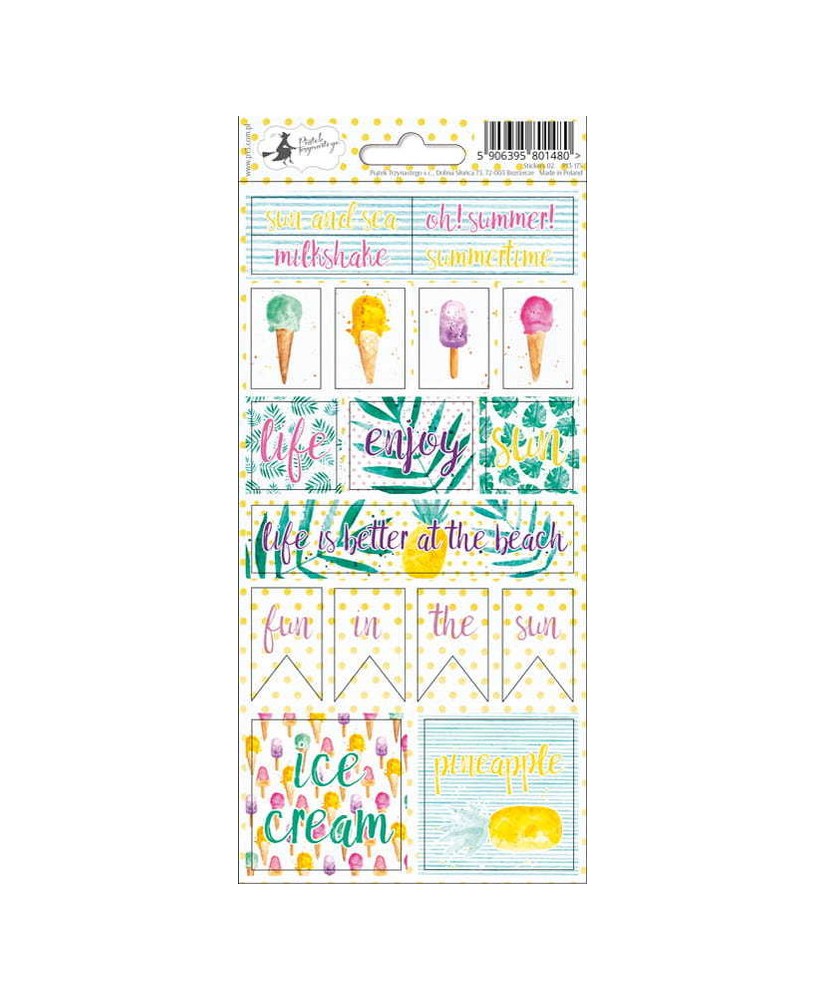 Summer Time Sticker Sheet 02
