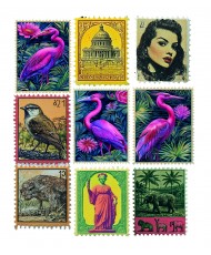 Sticker Set 10/Pkg Faraway mail