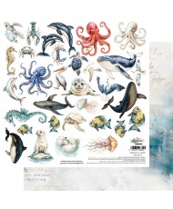 Ocean blue - DIY Cut-Out...