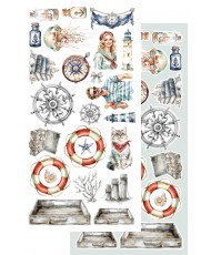 Ocean blue - DIY Cut-Out Set 6x12