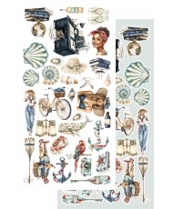 Ocean blue - DIY Cut-Out Set 6x12