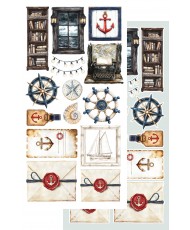 Ocean blue - DIY Cut-Out Set 6x12