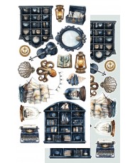 Ocean blue - DIY Cut-Out Set 6x12