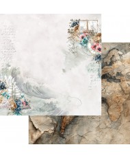 Ocean blue - Scrapbooking paper set 12 X 12 6pg