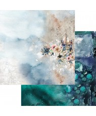Ocean blue - Scrapbooking paper set 12 X 12 6pg