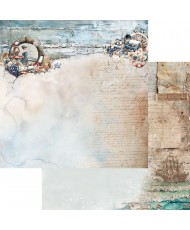 Ocean blue - Scrapbooking paper set 12 X 12 6pg