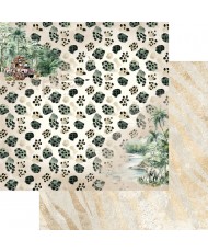 Wild adventures -  Scrapbooking paper set 12 X 12 6Pg