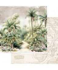 Wild adventures -  Scrapbooking paper set 12 X 12 6Pg