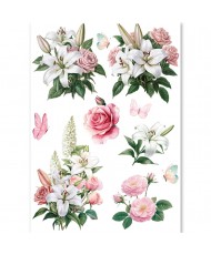 Rice Paper A5 MIXED 8/Pkg Courtly Love (Pre-order)