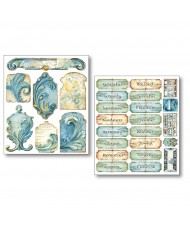 Sticker Set 10/Pkg Edge of the Ocean (Pre-order)