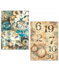 A5 Tissue Paper Set – 24 Sheets Fragments of Time (Pre-order)