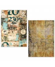 A5 Tissue Paper Set – 24 Sheets Fragments of Time (Pre-order)