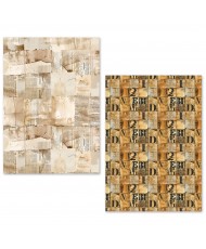 A5 Tissue Paper Set – 24 Sheets Fragments of Time (Pre-order)