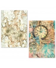 A5 Tissue Paper Set – 24 Sheets Fragments of Time (Pre-order)