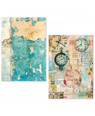 A5 Tissue Paper Set – 24 Sheets Fragments of Time (Pre-order)