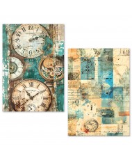 A5 Tissue Paper Set – 24 Sheets Fragments of Time (Pre-order)