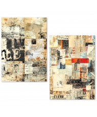 A5 Tissue Paper Set – 24 Sheets Fragments of Time (Pre-order)