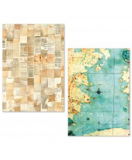 A5 Tissue Paper Set – 24 Sheets Fragments of Time (Pre-order)
