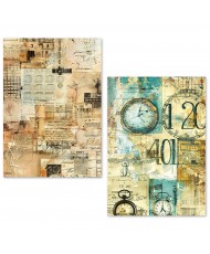 A5 Tissue Paper Set – 24 Sheets Fragments of Time (Pre-order)