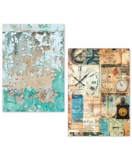 A5 Tissue Paper Set – 24 Sheets Fragments of Time (Pre-order)