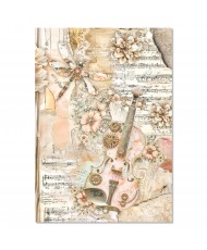 Rice Paper A4 MIXED 4/Pkg Lost in Time (Pre-order)