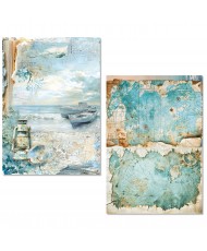 Rice Paper A5 MIXED 8/Pkg Edge of the Ocean (Pre-order)
