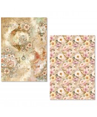 Rice Paper A5 MIXED 8/Pkg Lost in Time (Pre-order)