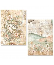 Rice Paper A5 MIXED 8/Pkg Lost in Time (Pre-order)