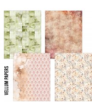 Craftmix Mixed Lost in Time A5 Paper Pack - 8 Sheets (Tissue & Vellum Variety) (Pre-order)