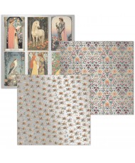 Courtly Love Deluxe Paper Silver & Vellum Dual Pack MIXED 6/Pkg (Pre-order)