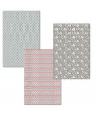 Courtly Love Deluxe Paper Silver & Vellum Dual Pack A4  MIXED 6/Pkg (Pre-order)