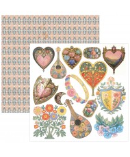 Courtly Love Fussy Cut Pad 6"x6" 24/Pkg (Pre-order)