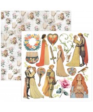 Courtly Love Fussy Cut Pad 6"x6" 24/Pkg (Pre-order)