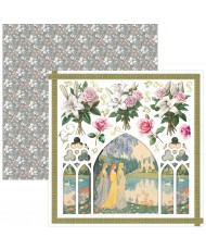 Courtly Love Patterns Pad 12"x12" 8/Pkg (Pre-order)
