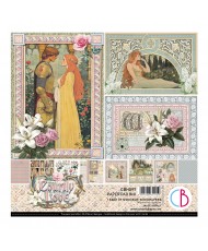 Courtly Love  Pad 8"x8"...