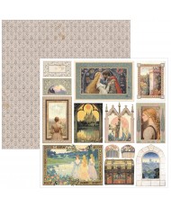 Courtly Love  Pad 8"x8" 12/Pkg (Pre-order)