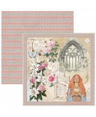 Courtly Love  Paper Pad 12"x12" 12/Pkg (Pre-order)